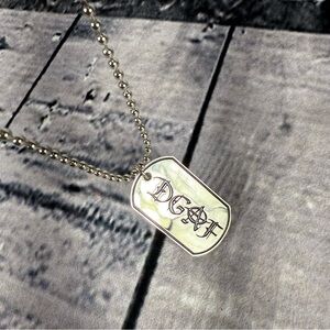 DGAF Tag on Necklace Chain Kottonmouth Kings KMK SRH Sub Noize 2-Sided